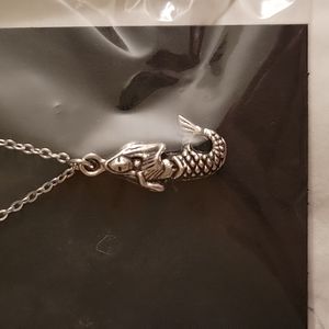 Silver Mermaid Necklace
